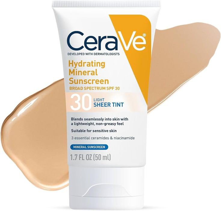 CeraVe Sheer Tint Sunscreen SPF30