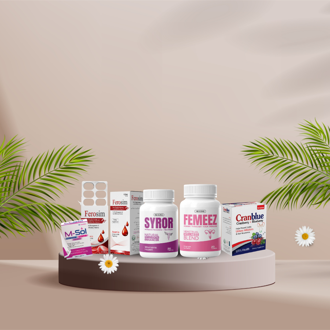 Women's Wellness & Hormonal Balance Combo – Complete Female Health Bundle