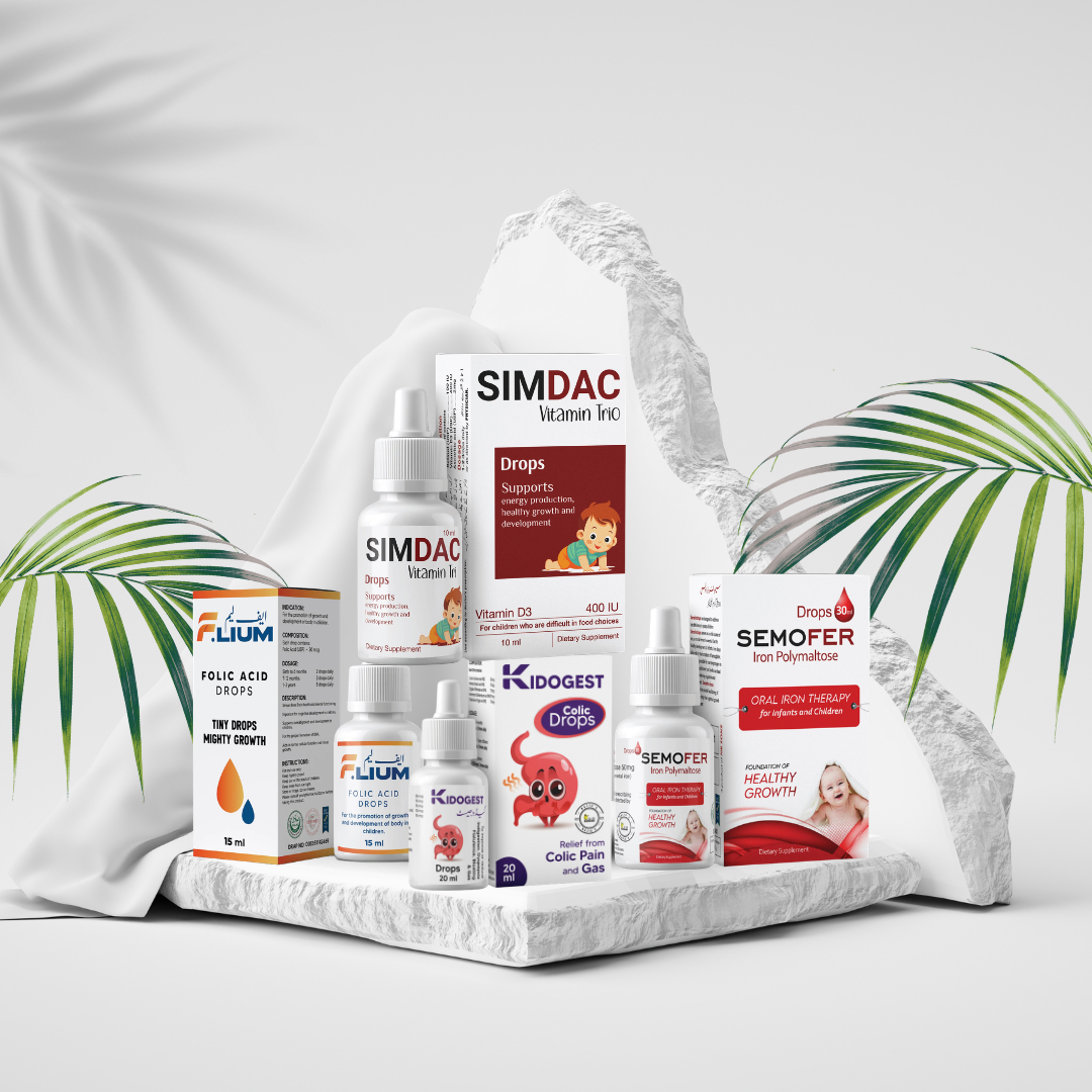 Baby Care & Growth Essentials Combo – Complete Pediatric Nutrition Bundle